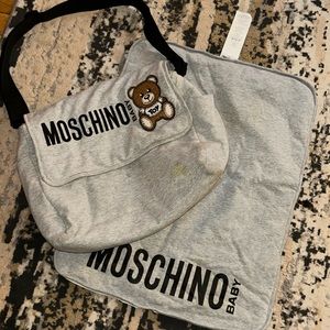 Moschino Baby Diaper Bag - Small Removable Stain - Extremely Discounted